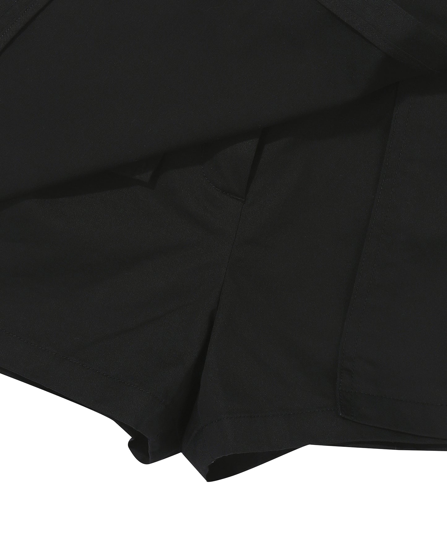 W Pocket Skirt Shorts - Black - Superdry Singapore