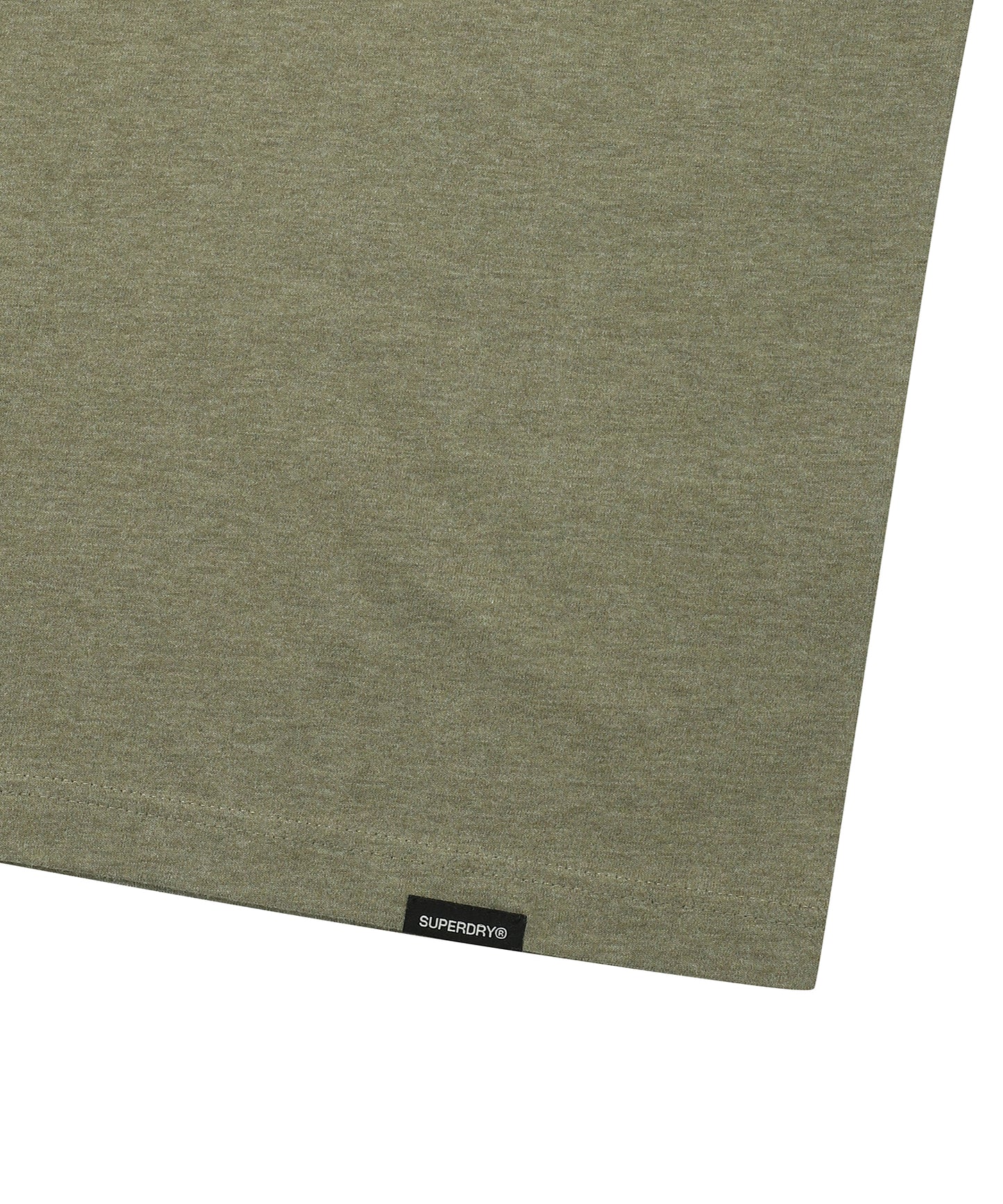 Big Logo Embroidery T-Shirt - L/Khaki - Superdry Singapore