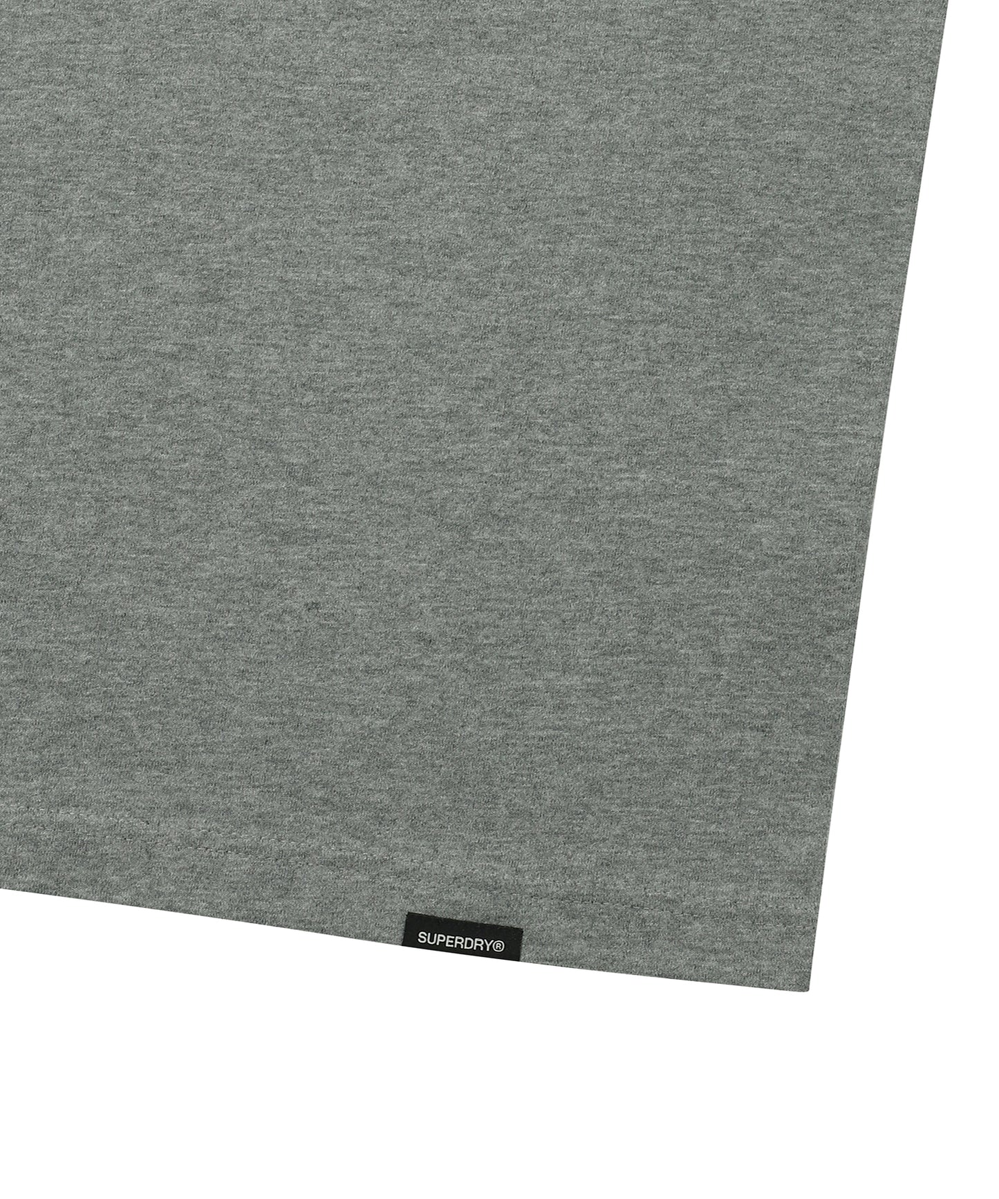 Big Logo Embroidery T-Shirt - M/Grey - Superdry Singapore