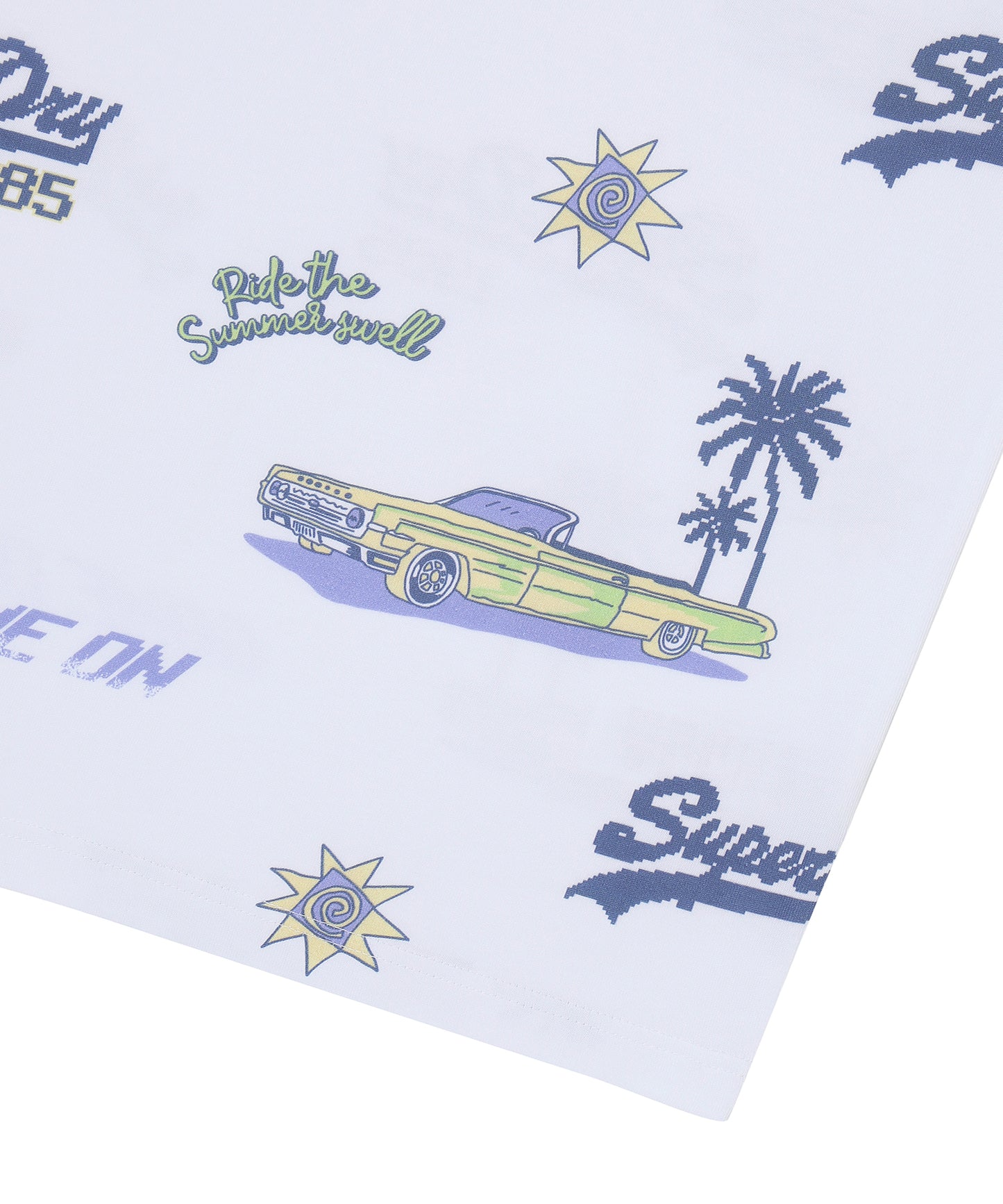 Street Surfer Pattern T-Shirt - Superdry Singapore