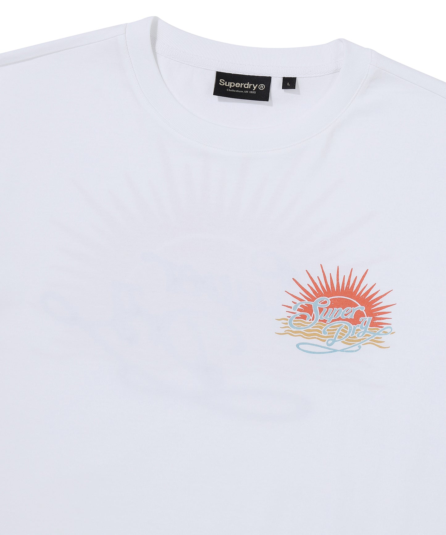 Sunset Garment Dyed T-Shirt - Superdry Singapore