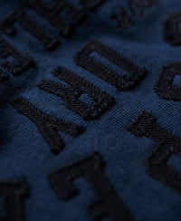 Embroidered Superstate Athletic Logo T-Shirt - Pilot Mid Blue - Superdry Singapore