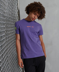 Sportstyle Energy T-Shirt-Purple - Superdry Singapore