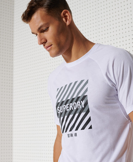 Sport Graphic Ss Tee - Superdry Singapore