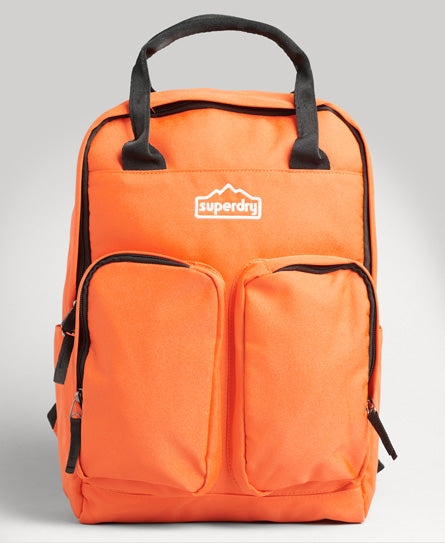 Top Handle Backpack - Orange - Superdry Singapore