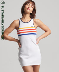 Vintage Stripe Vest Dress - Superdry Singapore
