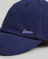 Vintage Embroidered Cap - Rich Navy - Superdry Singapore