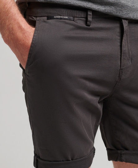 Studios Core Chino Short - Black - Superdry Singapore