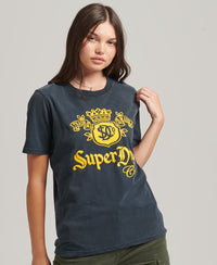 Pride & Craft T-Shirt - Eclipse Navy - Superdry Singapore