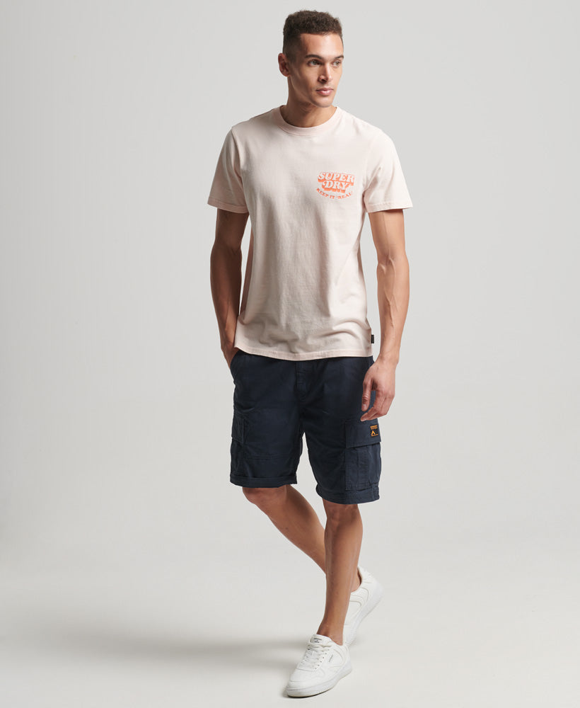 Vintage Cooper Classic T-Shirt - Pink Clay - Superdry Singapore