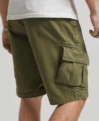 Organic Cotton Core Cargo Shorts - Authentic Khaki - Superdry Singapore