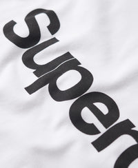 Core Logo Classic T-Shirt - Optic - Superdry Singapore