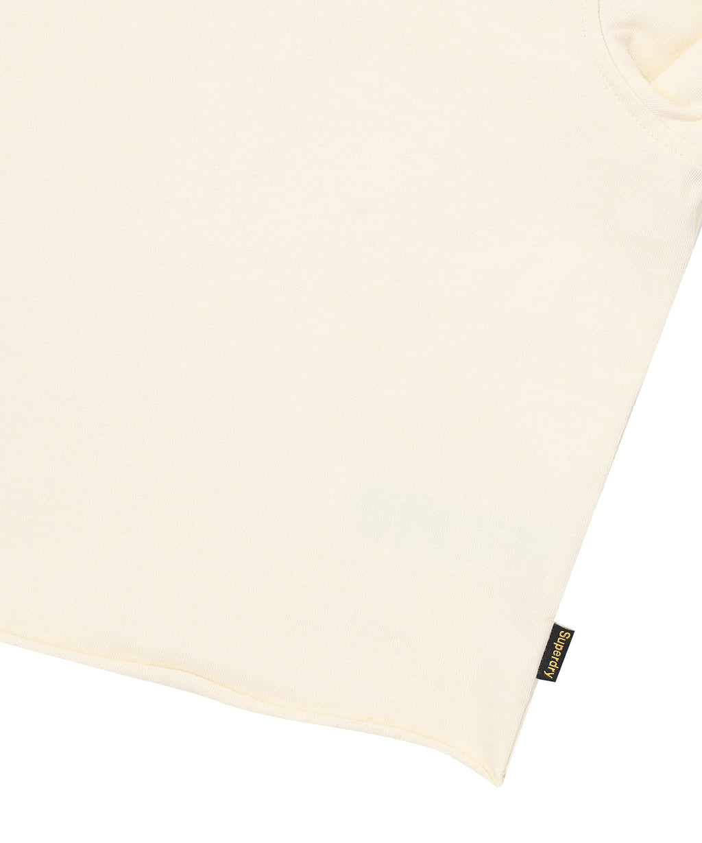 W Washed Raw Cut Long Sleeve - Superdry Singapore