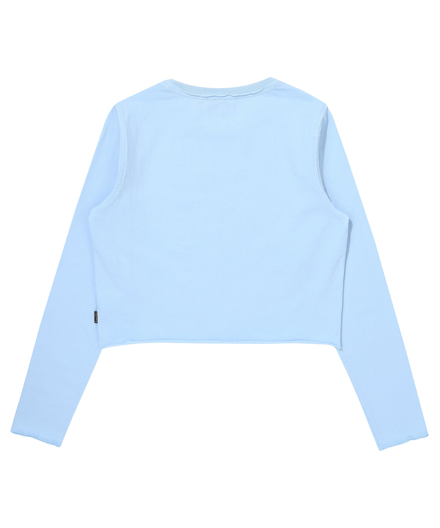 W Washed Raw Cut Long Sleeve - Superdry Singapore