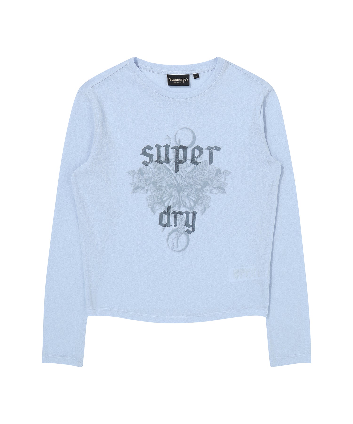 W Indie Sleaze Long Sleeve - Superdry Singapore