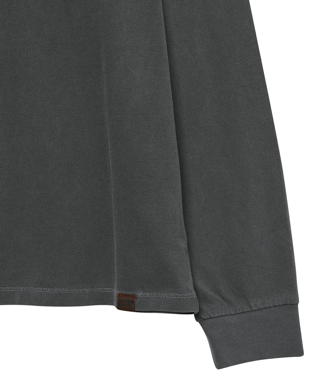 W Flower Embroidered Long Sleeve - Superdry Singapore
