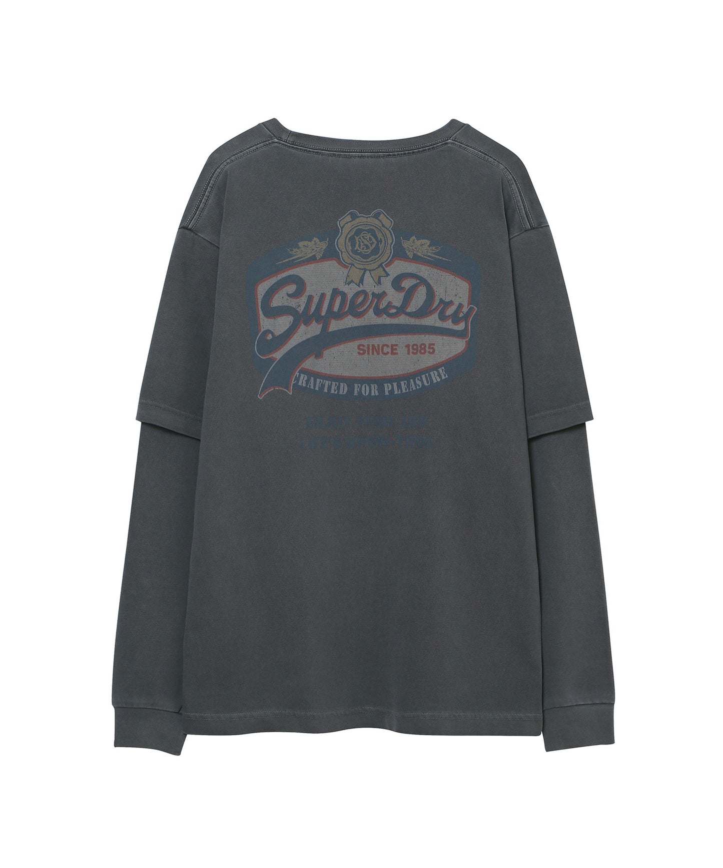 W Vintage Layered Long Sleeve - Superdry Singapore