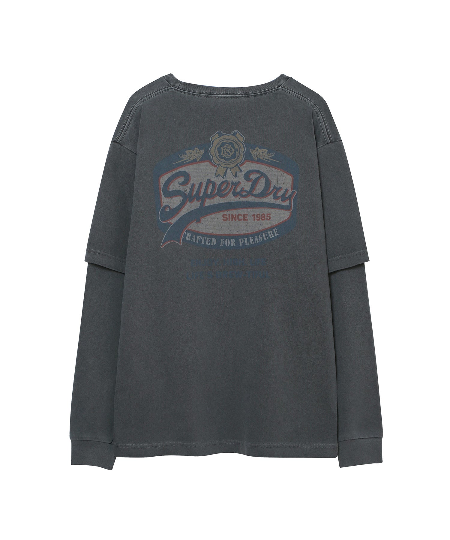 W Vintage Layered Long Sleeve - Superdry Singapore