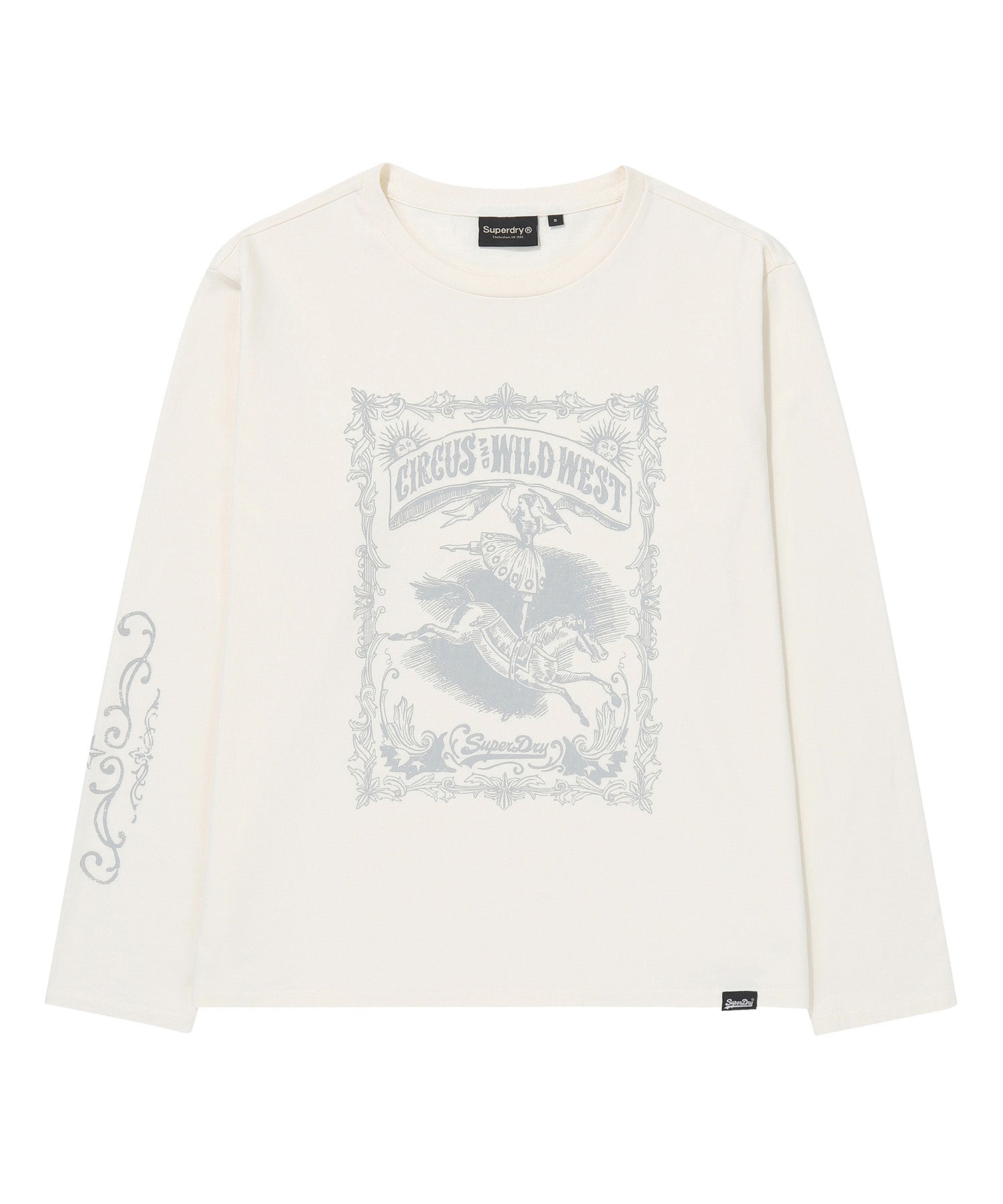 W Vintage Circus Long Sleeve - Superdry Singapore
