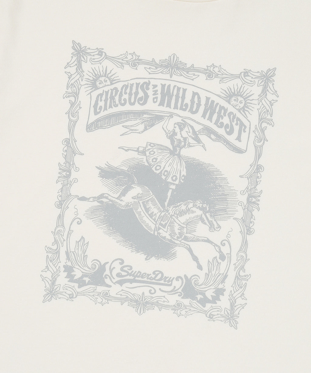 W Vintage Circus Long Sleeve - Superdry Singapore