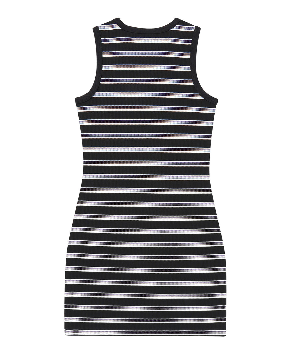 W Essential Stripe Dress - Superdry Singapore