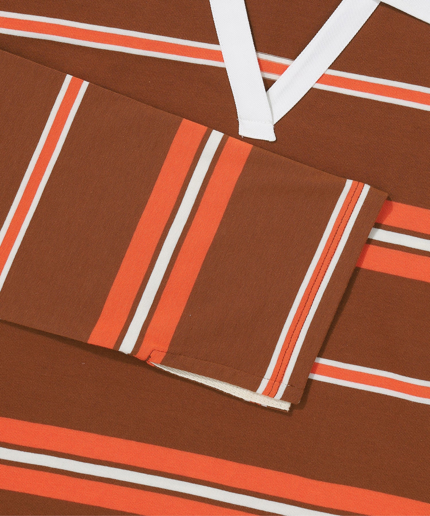 W Stripe Collar Long Sleeve - Superdry Singapore