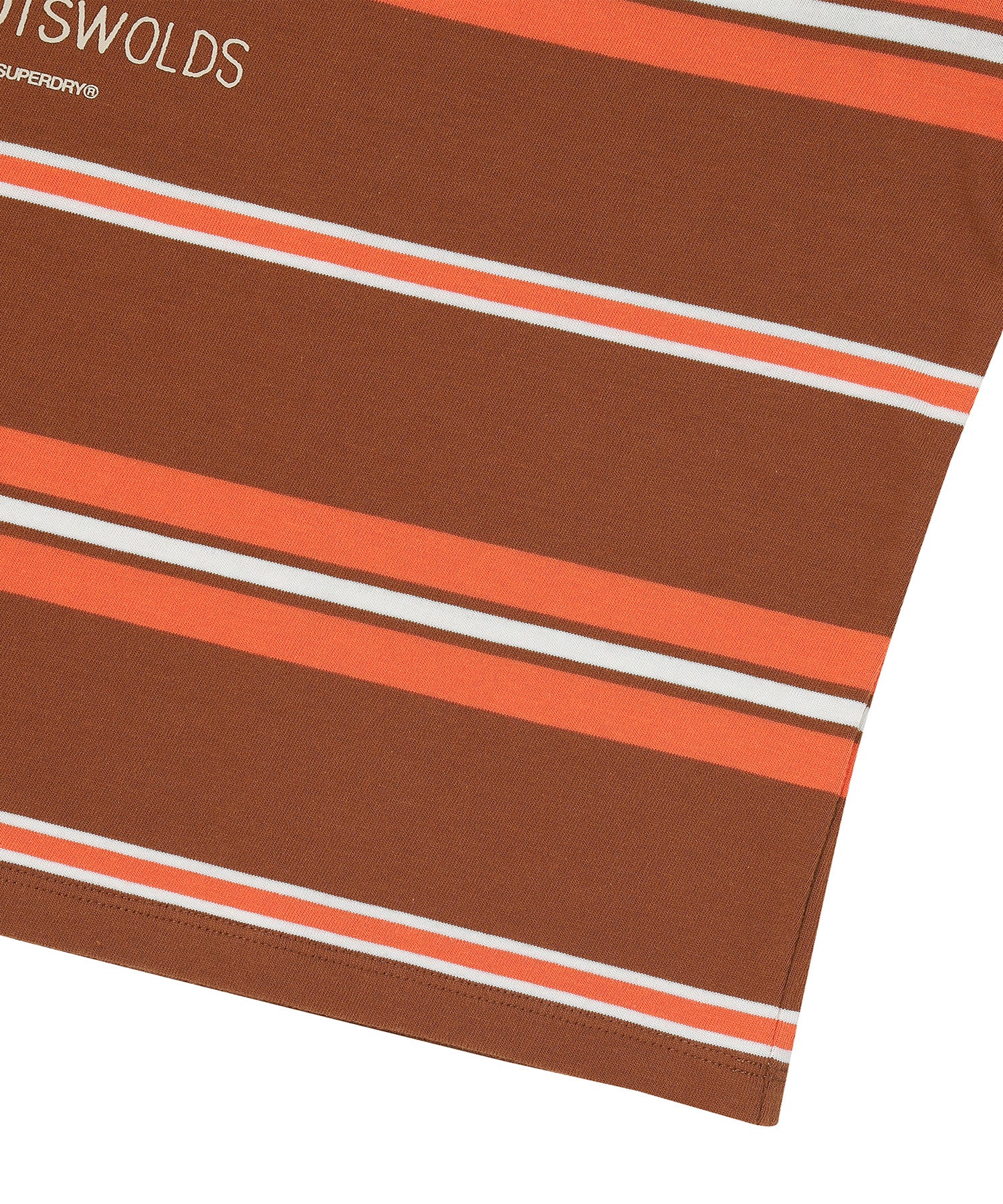 W Stripe Collar Long Sleeve - Superdry Singapore