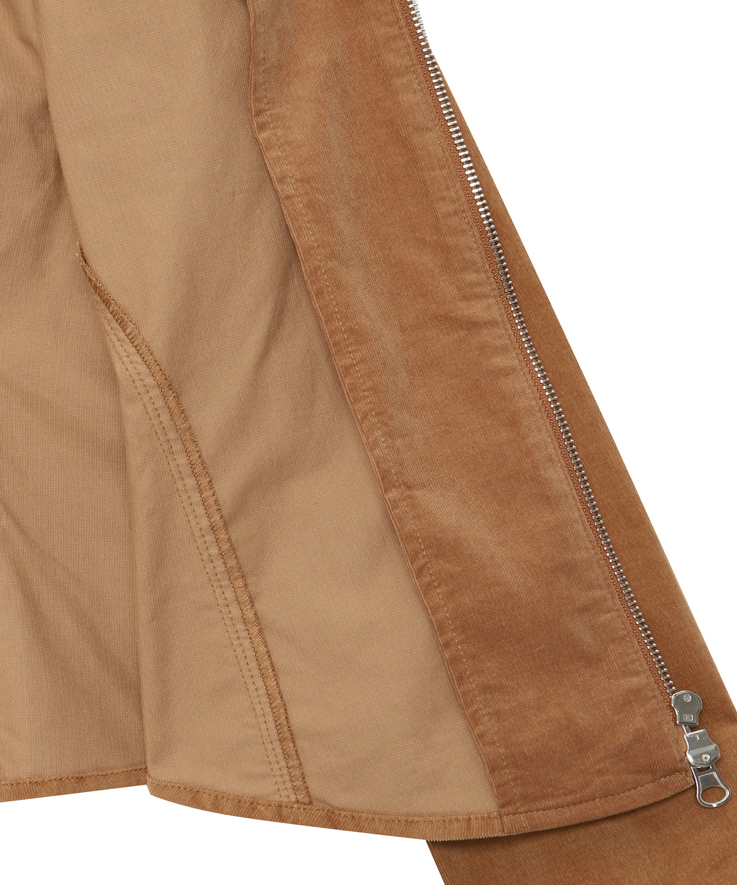 W Corduroy Zip-Up Shirt - Superdry Singapore