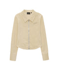 W Corduroy Zip-Up Shirt - Superdry Singapore