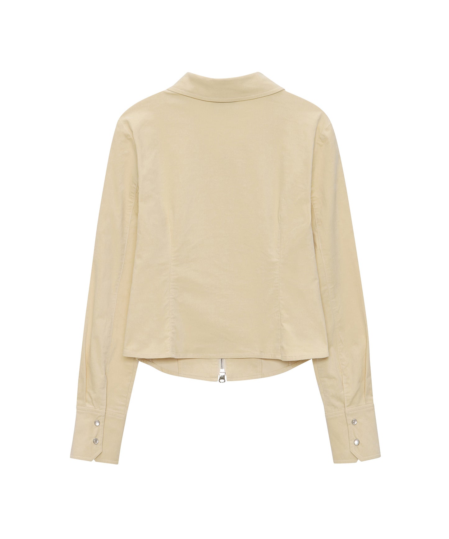 W Corduroy Zip-Up Shirt - Superdry Singapore