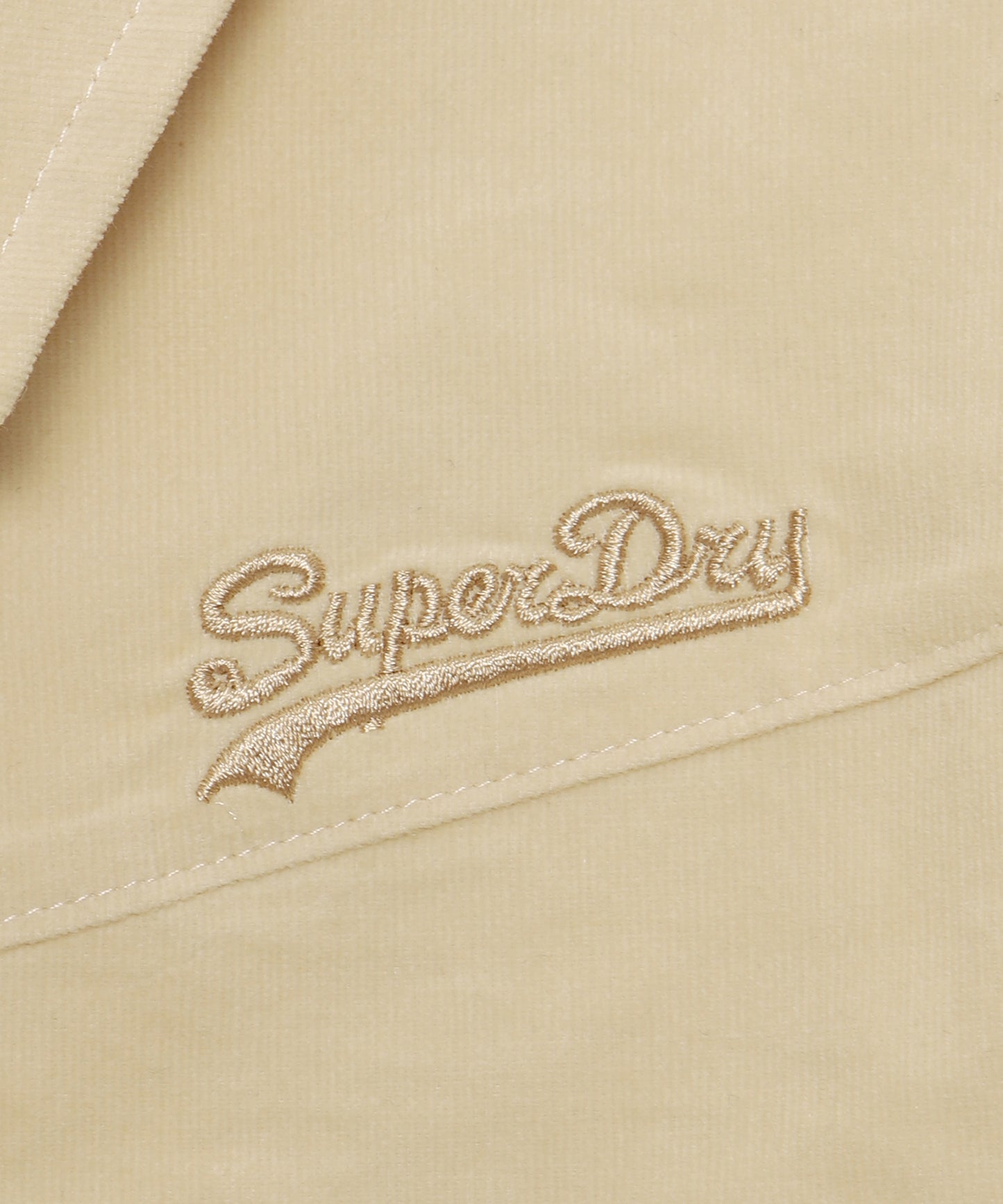 W Corduroy Zip-Up Shirt - Superdry Singapore