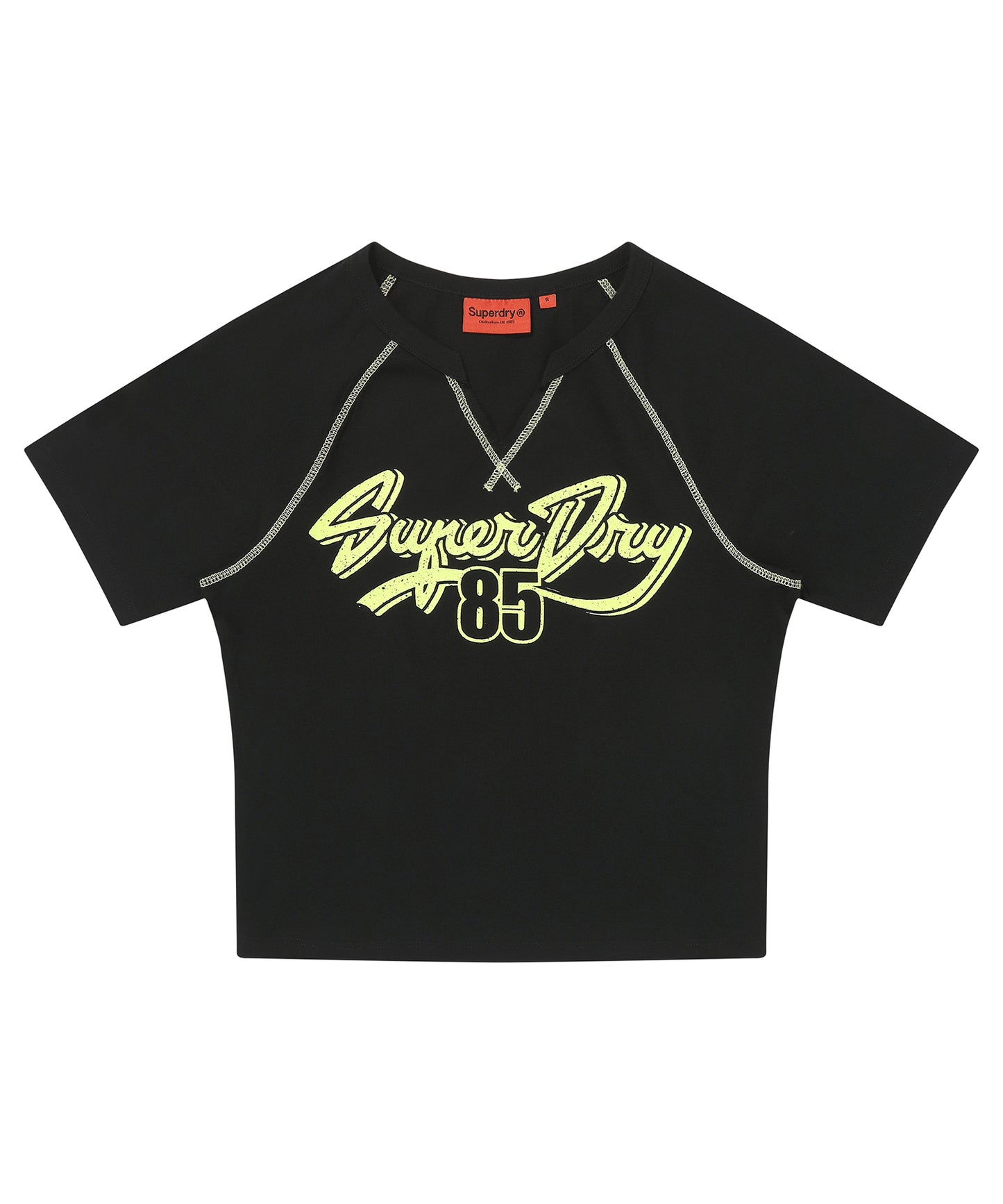 W Cap Sleeve T-Shirt - Superdry Singapore