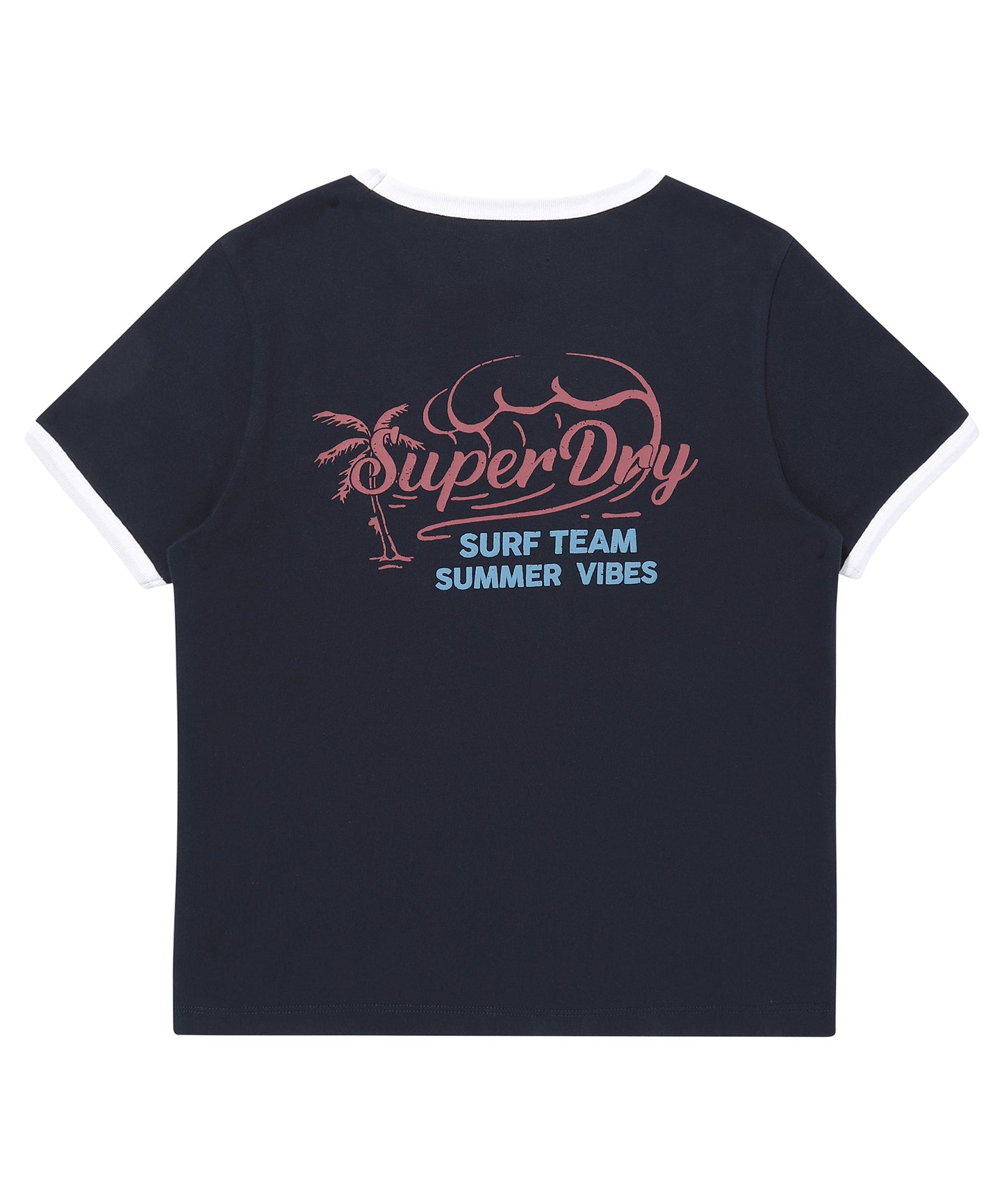 W Summer Ringer T-Shirt - Superdry Singapore