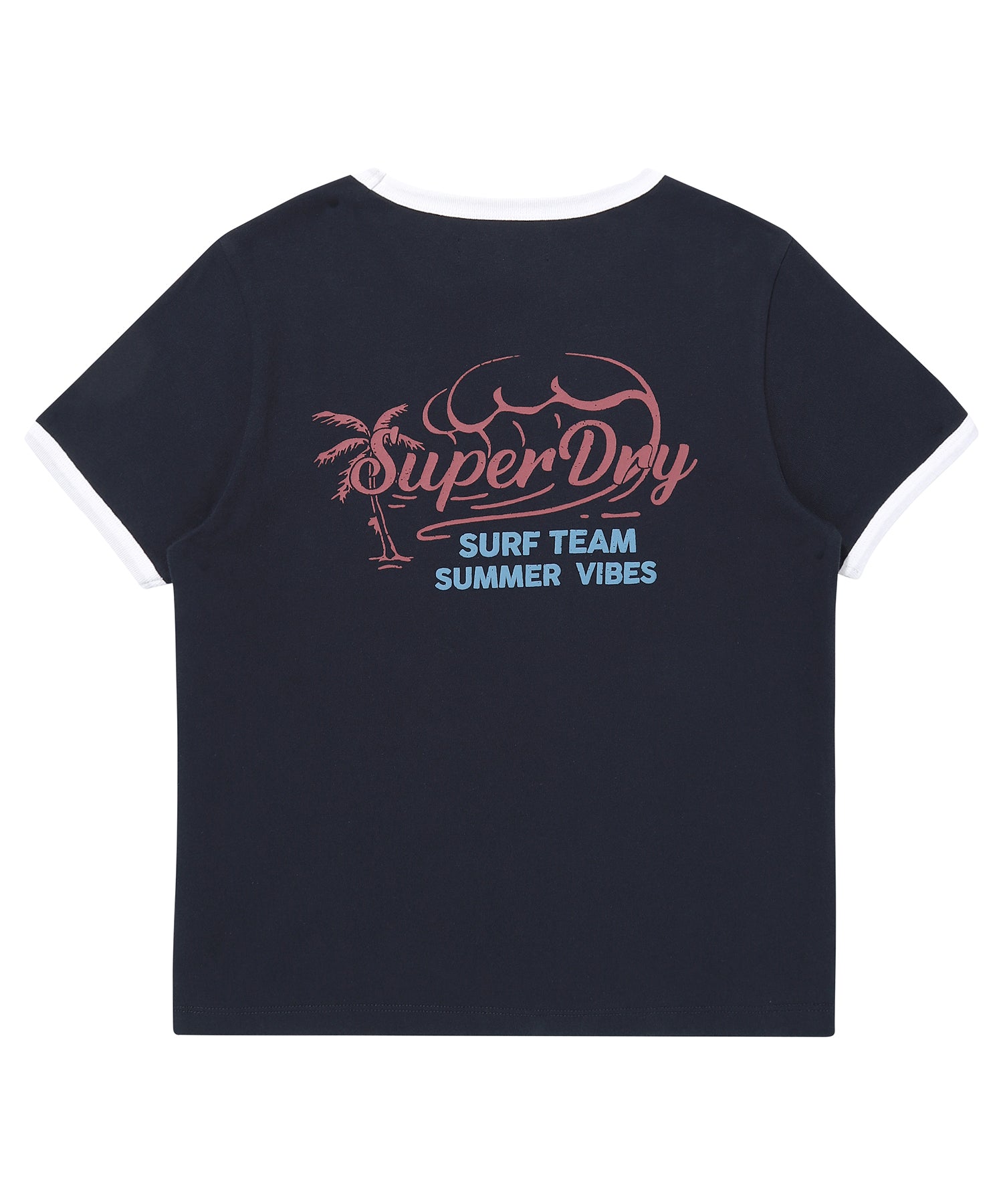 W Summer Ringer T-Shirt - Superdry Singapore