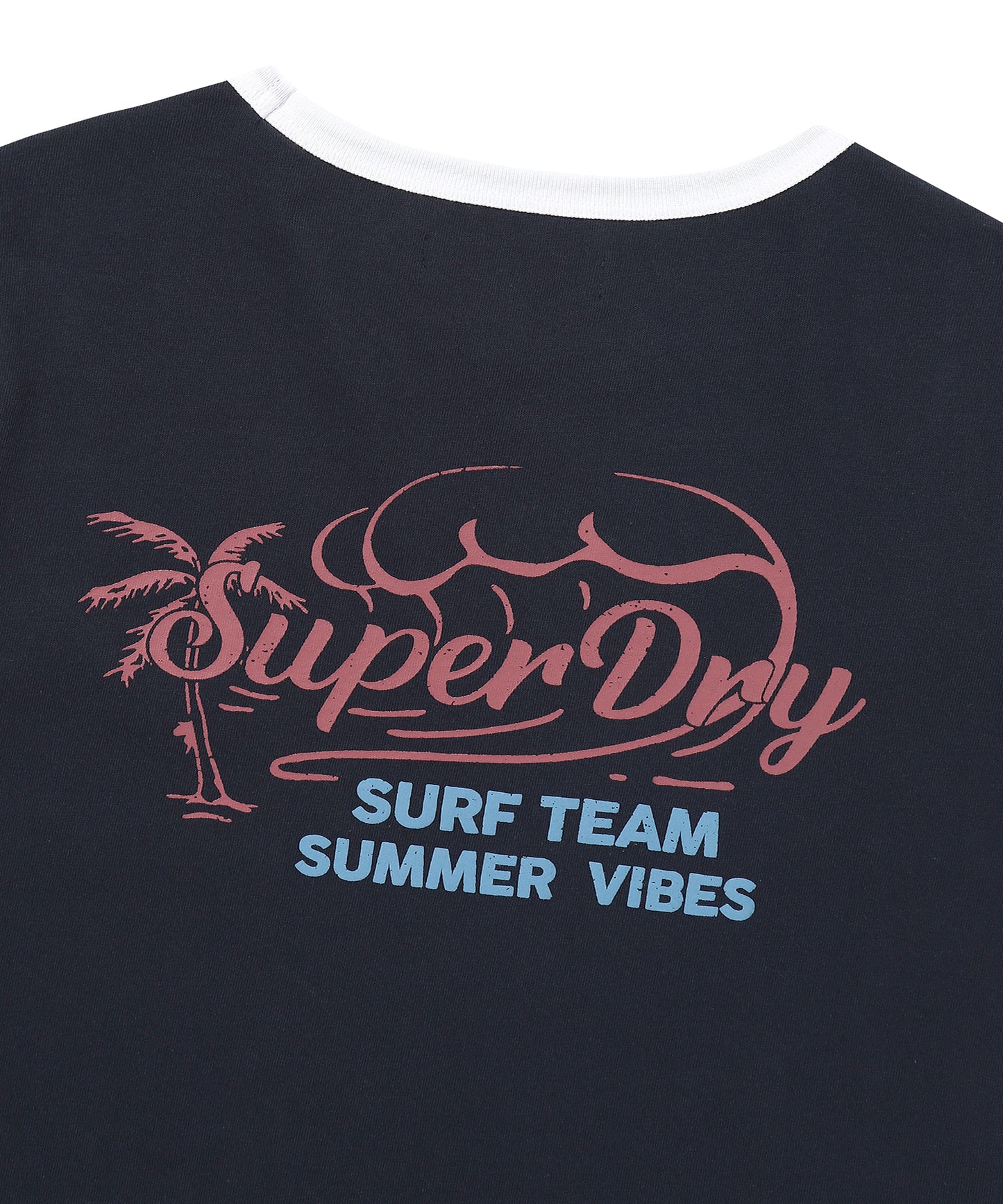 W Summer Ringer T-Shirt - Superdry Singapore