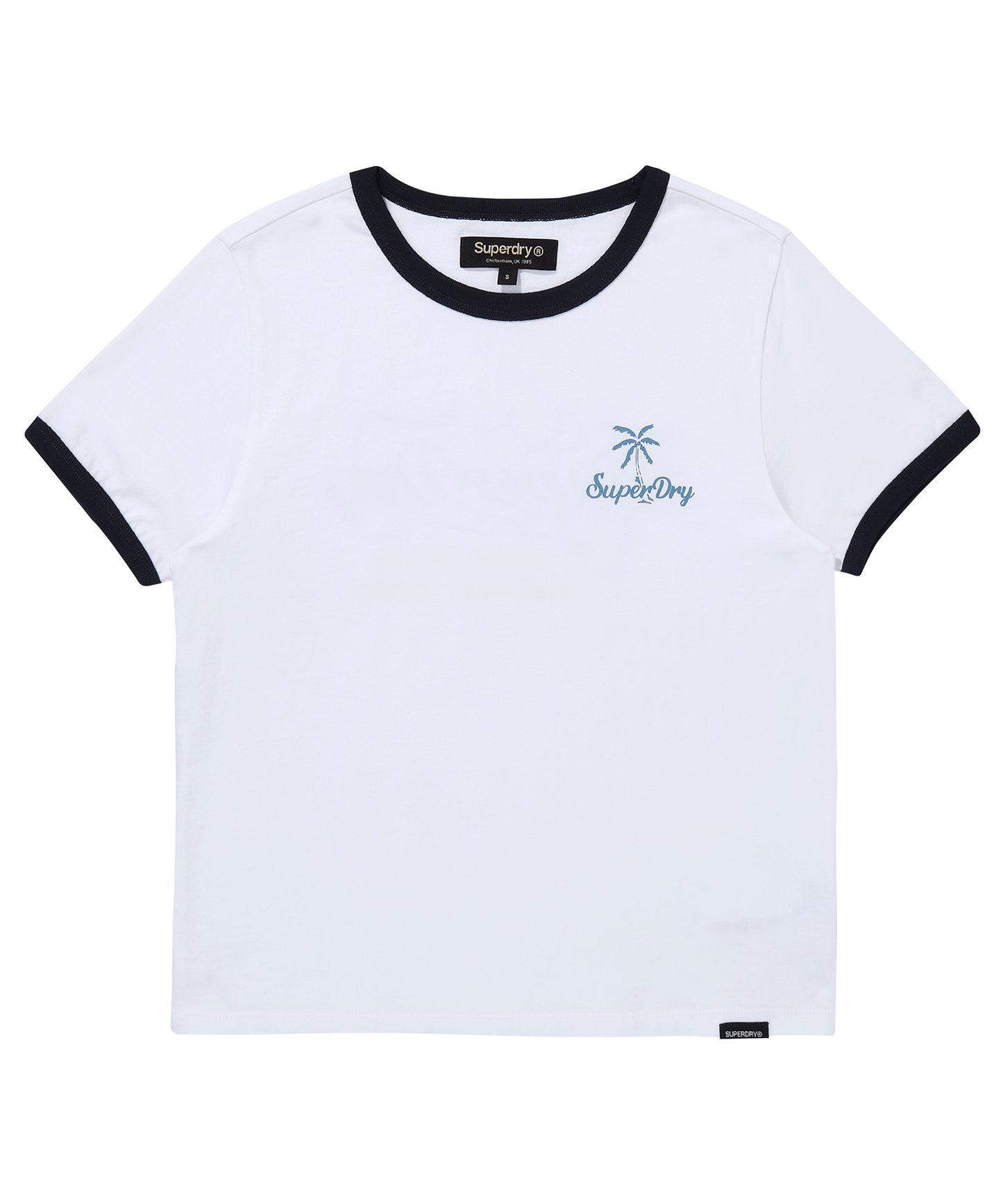 W Summer Ringer T-Shirt - Superdry Singapore