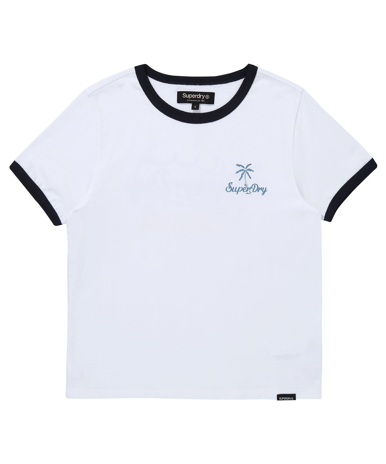 W Summer Ringer T-Shirt - Superdry Singapore