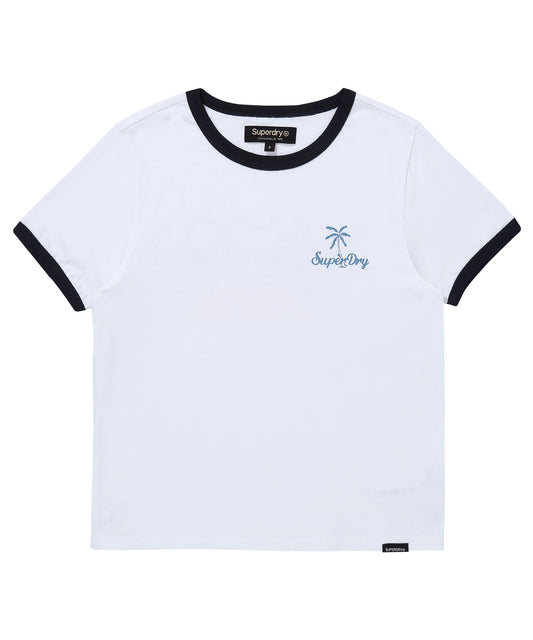 W Summer Ringer T-Shirt - Superdry Singapore
