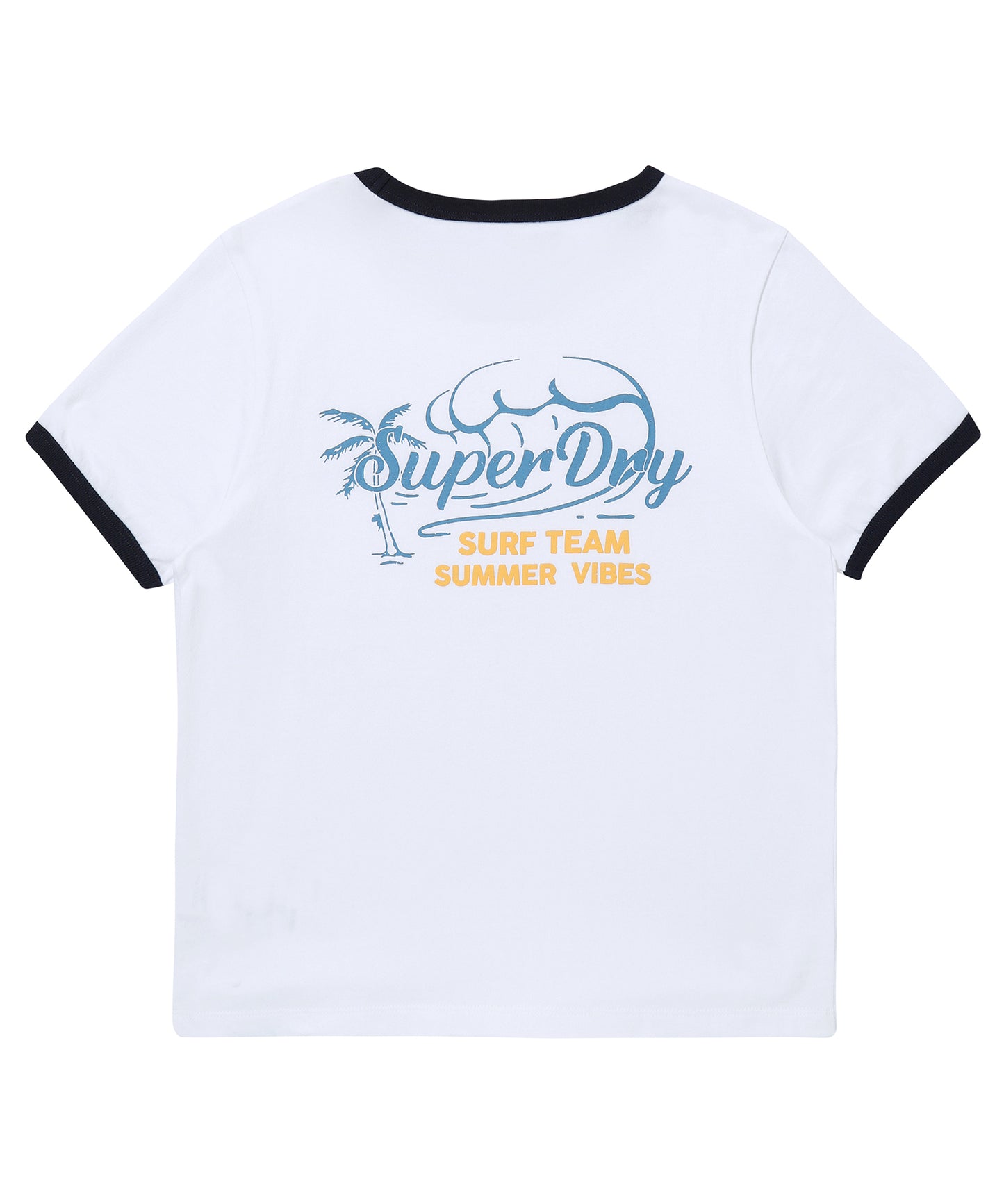 W Summer Ringer T-Shirt - Superdry Singapore