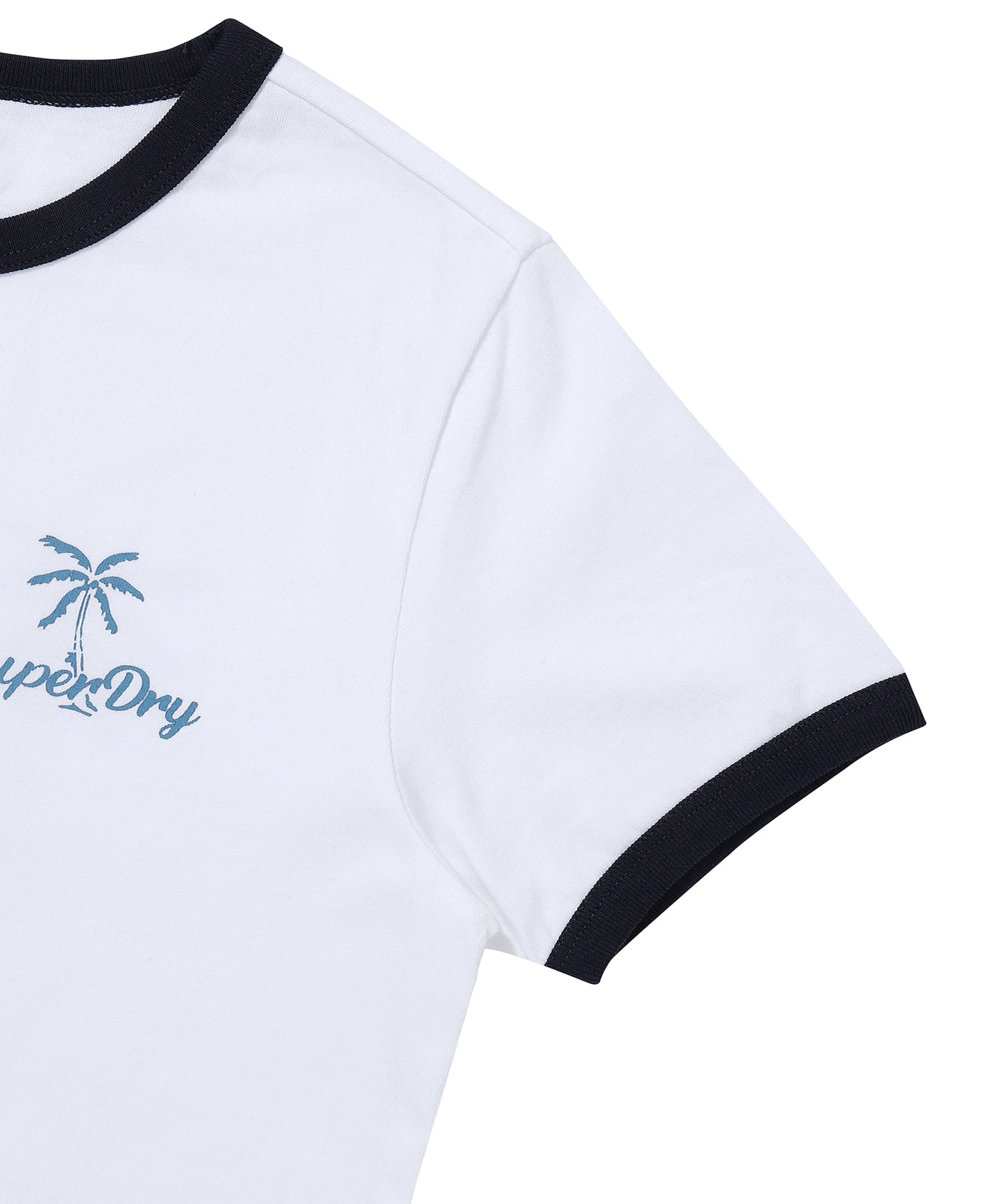 W Summer Ringer T-Shirt - Superdry Singapore