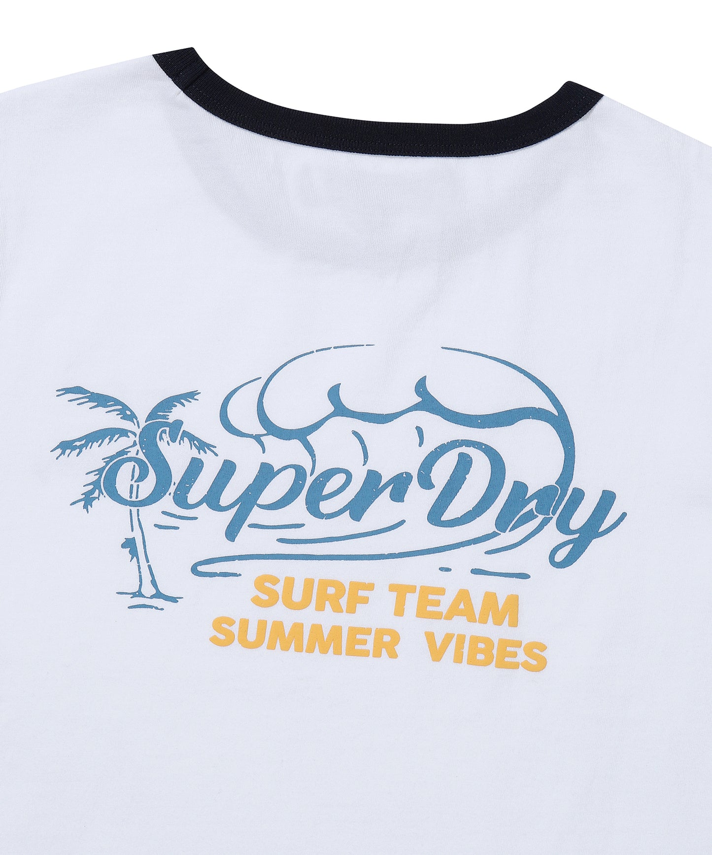 W Summer Ringer T-Shirt - Superdry Singapore