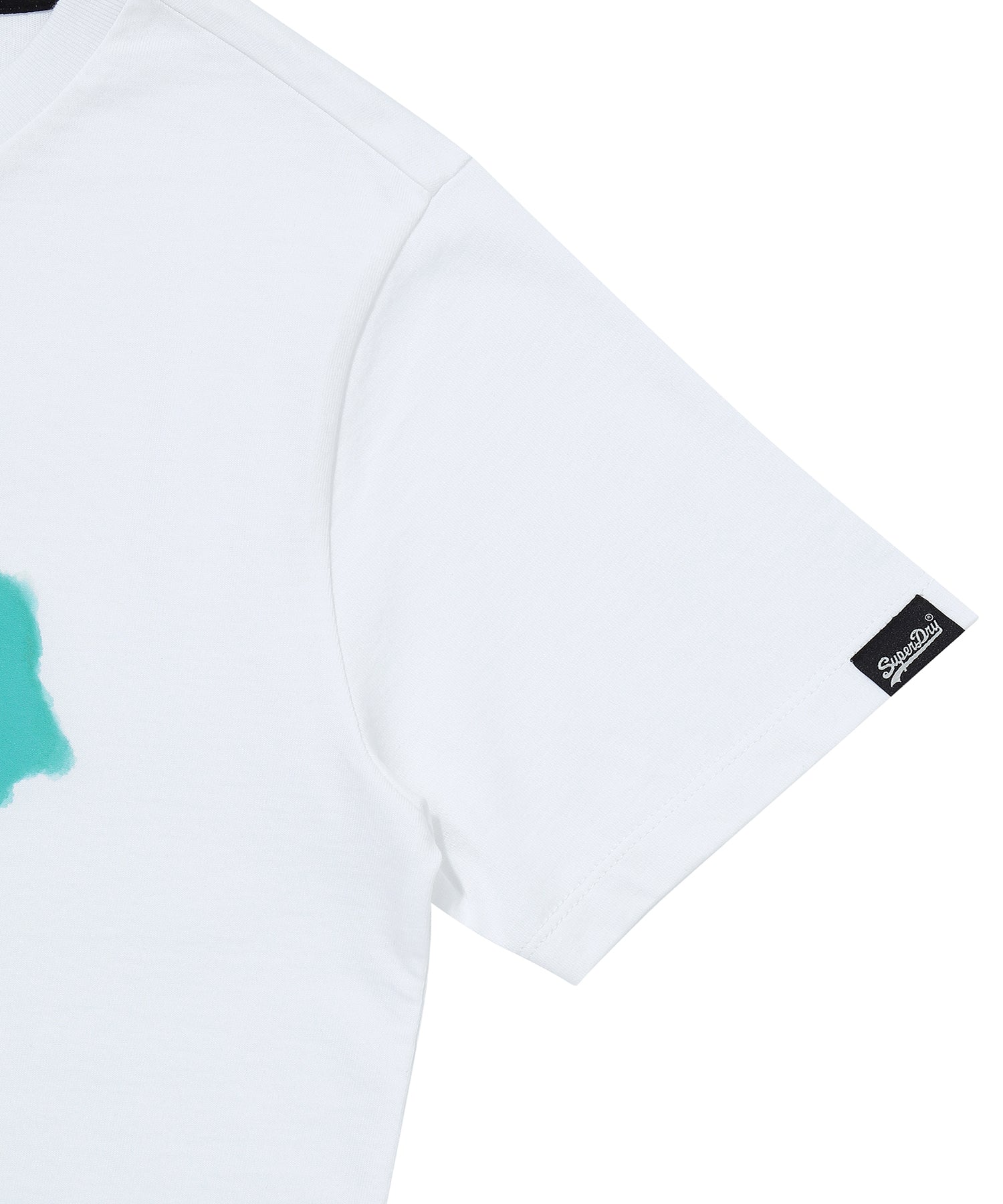 W Watercolor Graphic T-Shirt - Superdry Singapore