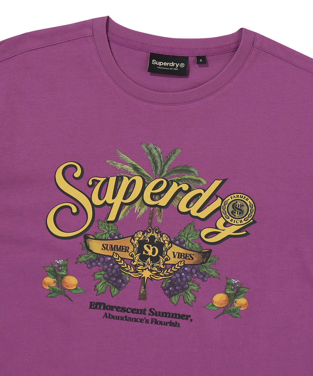 Palm Tree Crop T-Shirt - Superdry Singapore