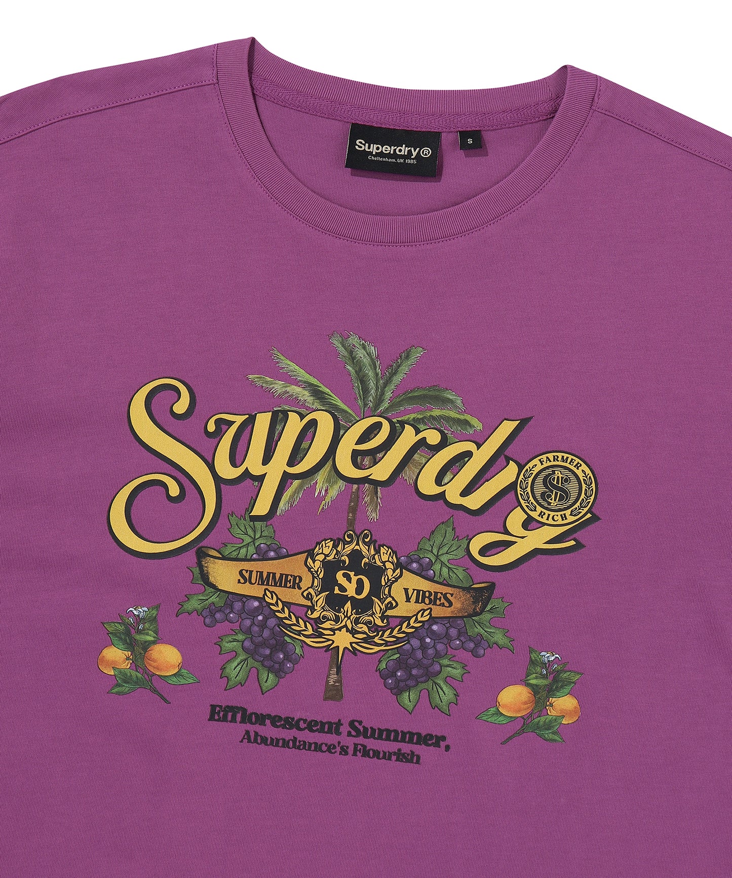 Palm Tree Crop T-Shirt - Superdry Singapore