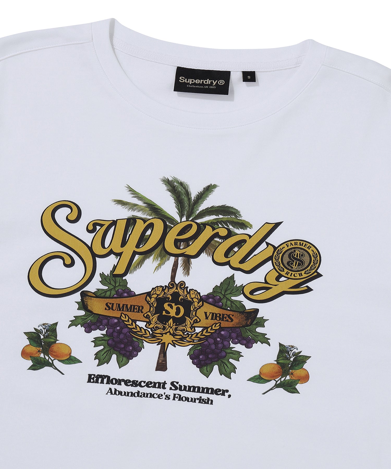 Palm Tree Crop T-Shirt - Superdry Singapore