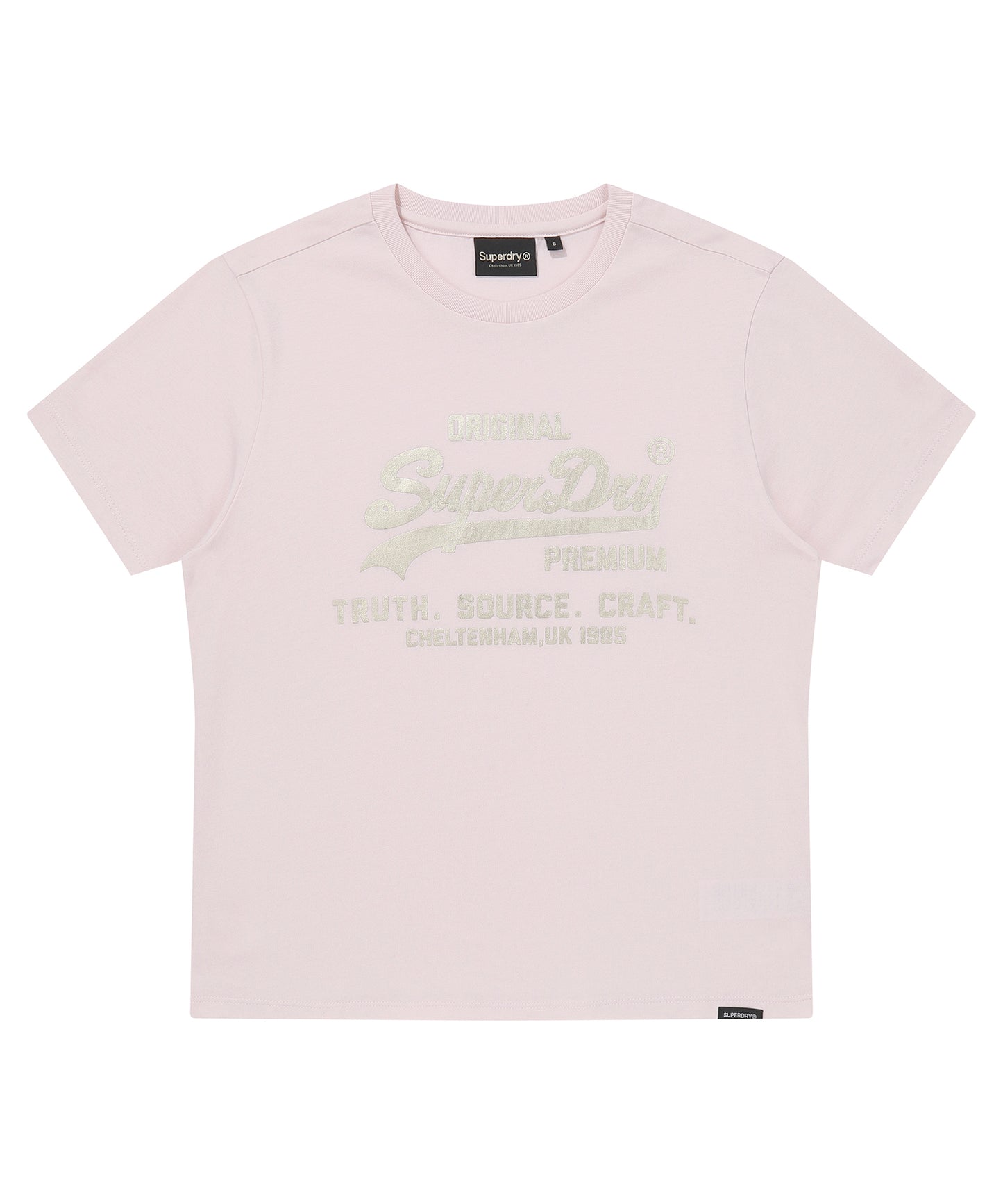 W Metal Logo T-Shirt - Superdry Singapore