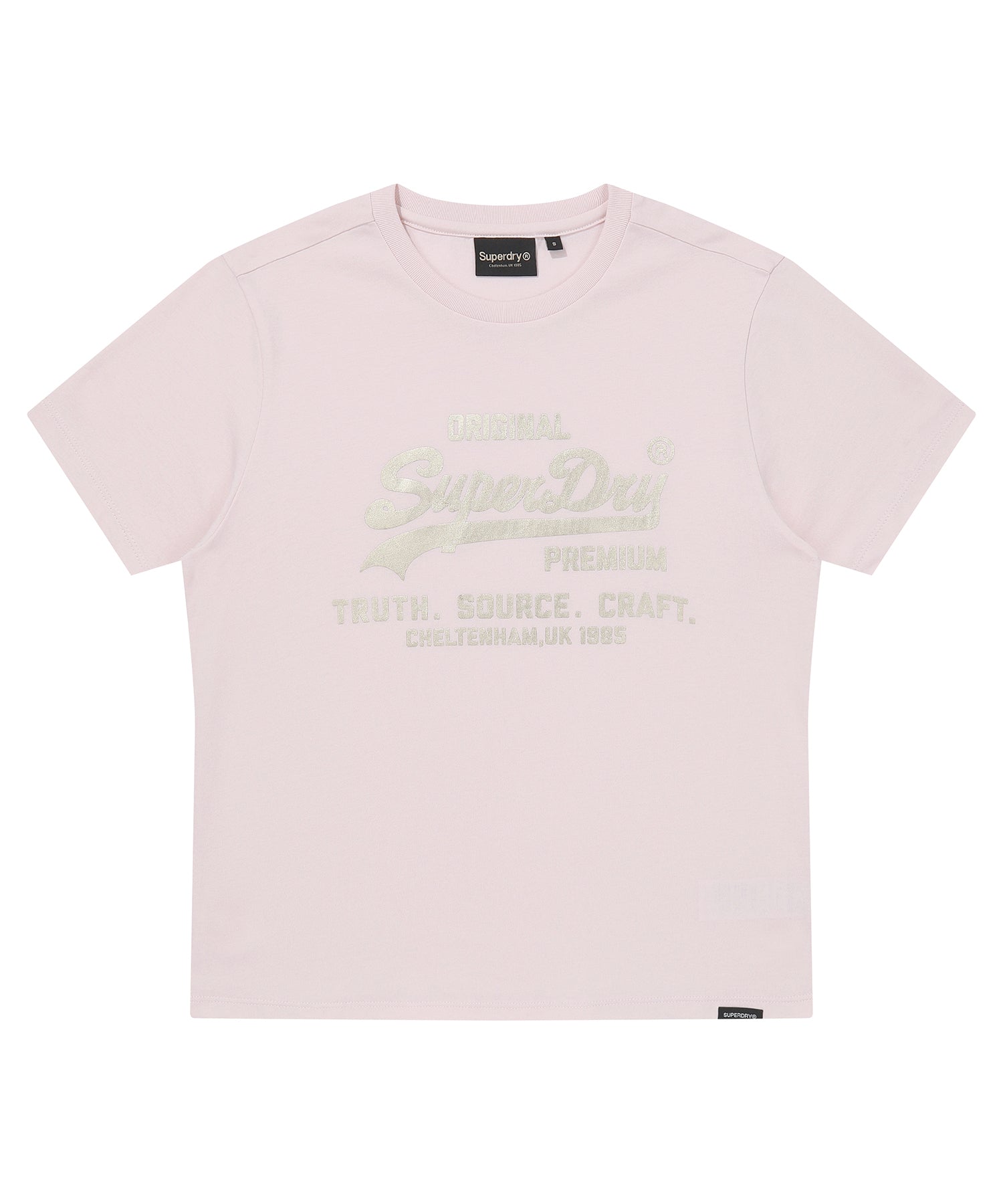 W Metal Logo T-Shirt - Superdry Singapore