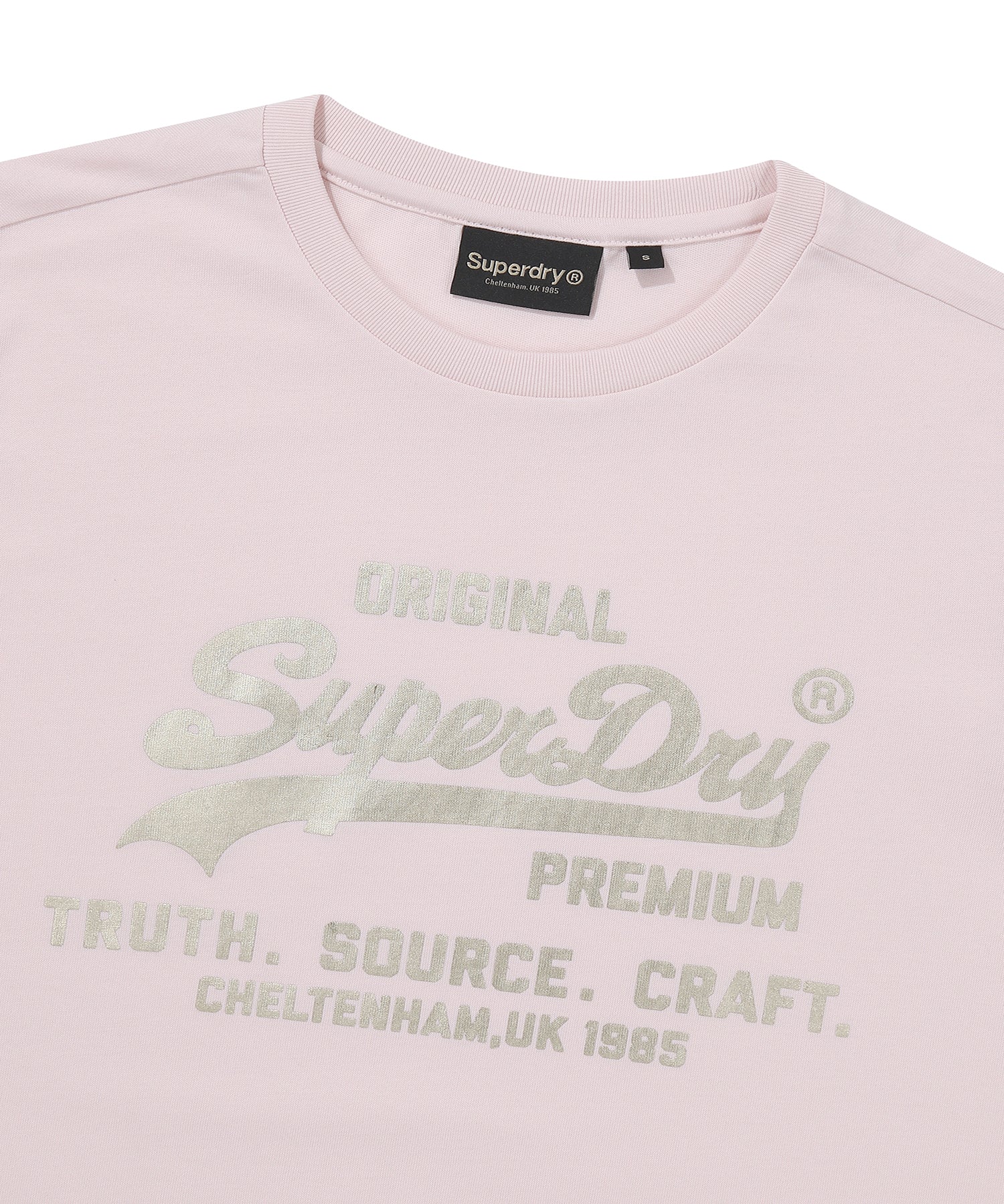 W Metal Logo T-Shirt - Superdry Singapore