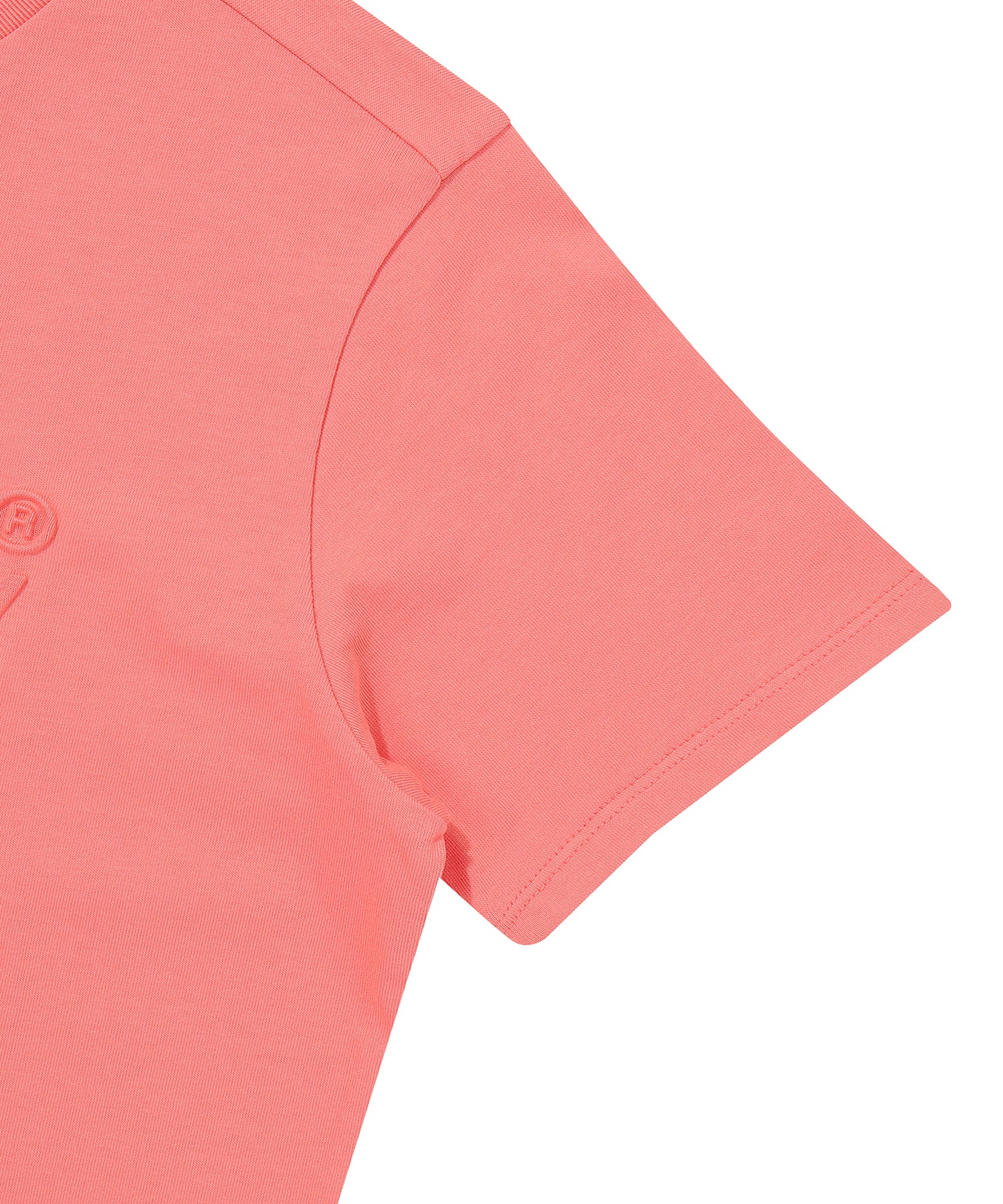 W Logo Embossed T-Shirt - Superdry Singapore