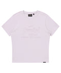 W Logo Embossed T-Shirt - Superdry Singapore